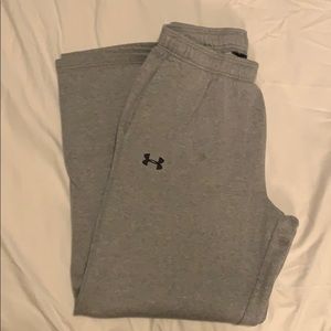 Under Armour large gray sweatpants